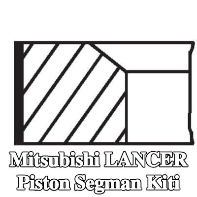 MAHLE Piston Segman Kiti — 2007 Mitsubishi Lancer