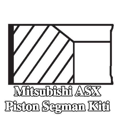 MAHLE Piston Segman Kiti — 2011 Mitsubishi Asx