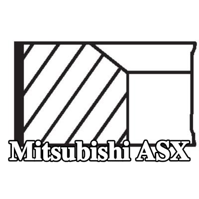 MAHLE مجموعة حلقات المكبس — 2012 Mitsubishi Asx