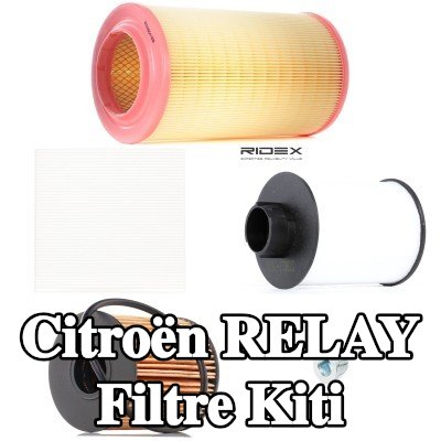 RIDEX Filtre kiti — Citroën Relay