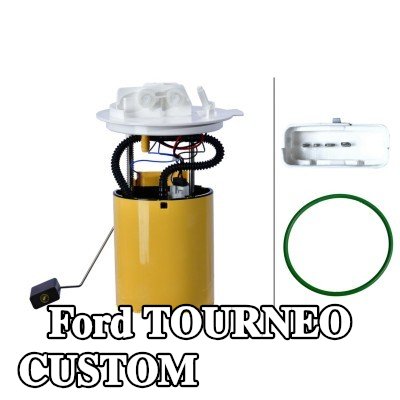 HELLA وحدة تغذية الوقود الكهربائية, مع وحدة إرسال الوقود, مع حشية/مانع تسرب — 2012 Ford Tourneo Custom