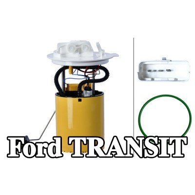 HELLA وحدة تغذية الوقود الكهربائية, مع وحدة إرسال الوقود, مع حشية/مانع تسرب — 2016 Ford Transit