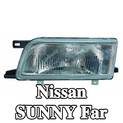 ABAKUS Far Sağ, H4, ampul içermez, ampul yuvası olmadan — Nissan Sunny