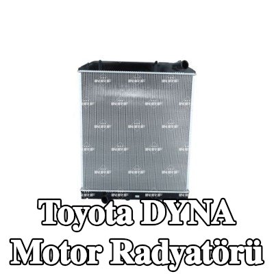 NRF Motor radyatörü Alüminyum — Toyota Dyna