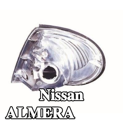 ABAKUS مؤشر جانبي أمامي أيمن, مع لمبة — Nissan Almera