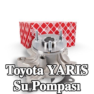 FEBI BILSTEIN Conta/sızdırmazlık elemanlı su pompası — 2000 Toyota Yaris