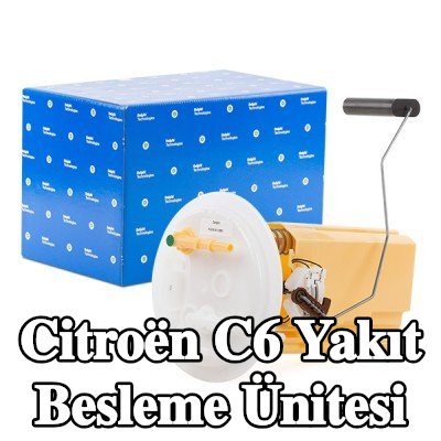 DELPHI Dizel yakıt besleme ünitesi, contasız/sızdırmazlık elemanı olmadan, basınç sensörü olmadan — Citroën C6