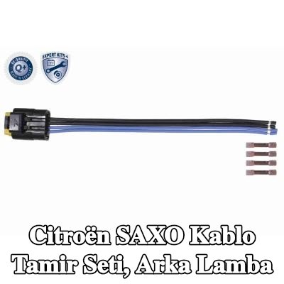 VEMO Kablo Tamir Seti, arka lamba — Citroën Saxo