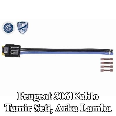 VEMO Kablo Tamir Seti, arka lamba — Peugeot 306