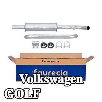 HELLA كاتم صوت وسط مع قطع التثبيت — 2012 Volkswagen Golf