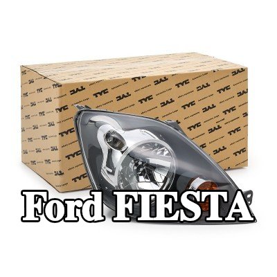 TYC المصباح الأيمن, H4, مع محرك كهربائي — 2002 Ford Fiesta