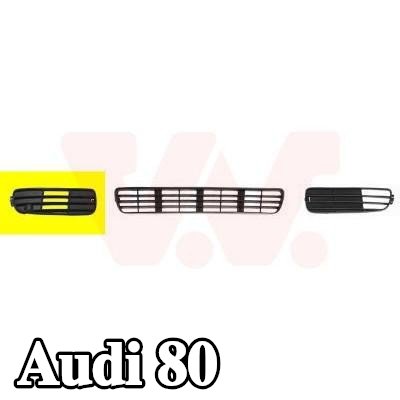 VAN WEZEL شبكة المصد الأمامي الأيمن — Audi 80
