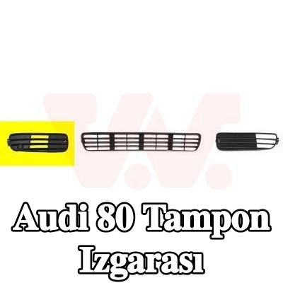 VAN WEZEL Tampon ızgarası Sağ Ön — Audi 80
