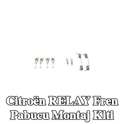 BOSCH Yaylı fren pabucu montaj kiti — 2002 Citroën Relay