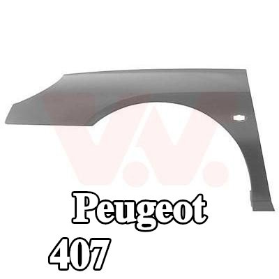VAN WEZEL رفرف الجناح الأمامي الأيمن — Peugeot 407