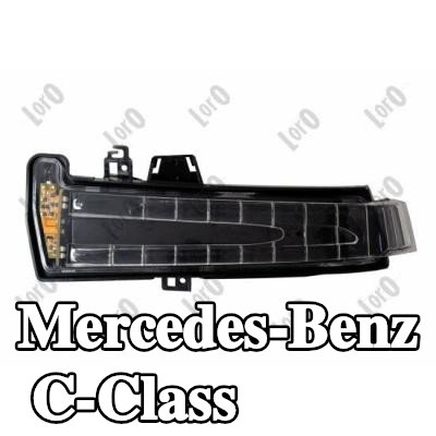 ABAKUS مؤشر جانبي مرآة خارجية يسرى, شفاف تمامًا — Mercedes-Benz C-Class