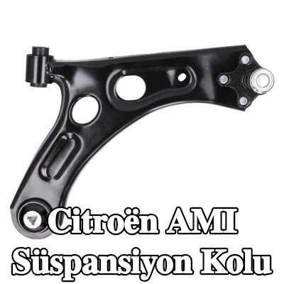FEBI BILSTEIN Ön Aks Sol Süspansiyon Kolu, Çelik Sac, bilyeli mafsal ile, lastik yastıklı — Citroën Ami