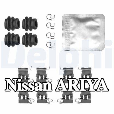 DELPHI طقم تركيب وسادات الفرامل — Nissan Ariya