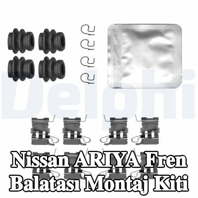 DELPHI Fren balatası montaj kiti — Nissan Ariya
