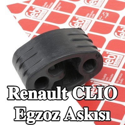 FEBI BILSTEIN Egzoz askısı Arka Aks — 2002 Renault Clio