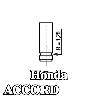 FRECCIA صمام السحب ساق الصمام المطلي بالنيتريد — 1990 Honda Accord