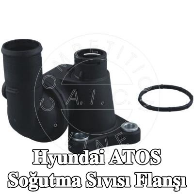 AIC Conta/sızdırmazlık elemanı ile birlikte soğutma suyu flanşı — Hyundai Atos