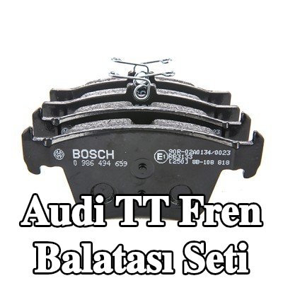 BOSCH Fren balatası seti 16mm, montaj kılavuzu ile — Audi Tt