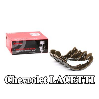 BREMBO مجموعة أحذية الفرامل مع ذراع فرامل اليد — Chevrolet Lacetti