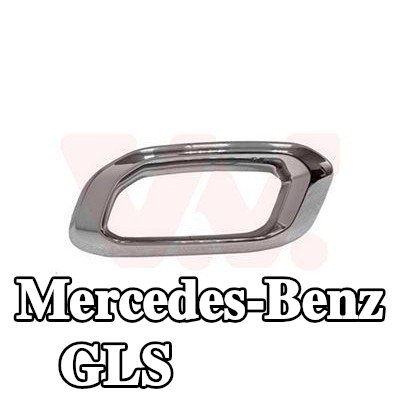 VAN WEZEL حافة المصد السفلية اليسرى, الخلفي, الجناح الخلفي — Mercedes-Benz Gls