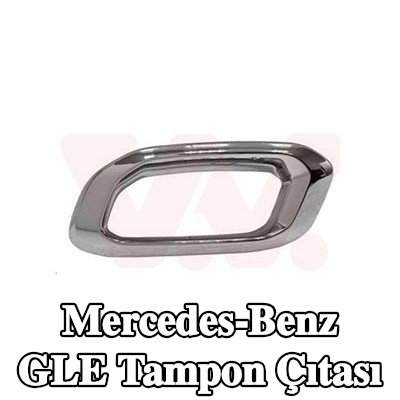 VAN WEZEL Tampon çıtası Sol Alt, Arka, Arka Spoyler — Mercedes-Benz Gle