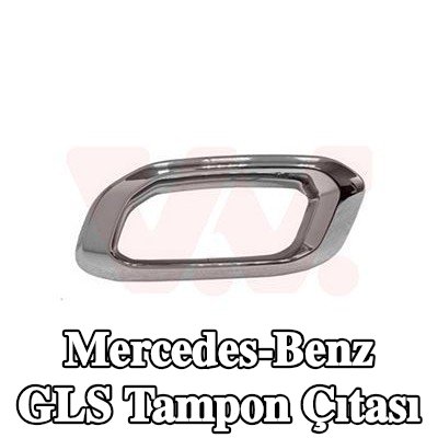 VAN WEZEL Tampon çıtası Sol Alt, Arka, Arka Spoyler — Mercedes-Benz Gls