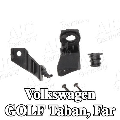 AIC Taban, far Sağ — 2006 Volkswagen Golf