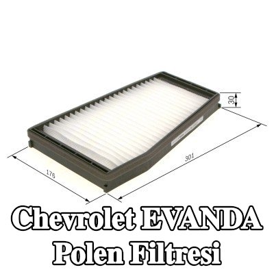 BOSCH Polen filtresi Partikül Filtresi — Chevrolet Evanda