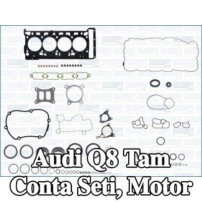 AJUSA Tam Conta Seti, silindir kapağı contalı motor, valf gövdesi contalı — Audi Q8