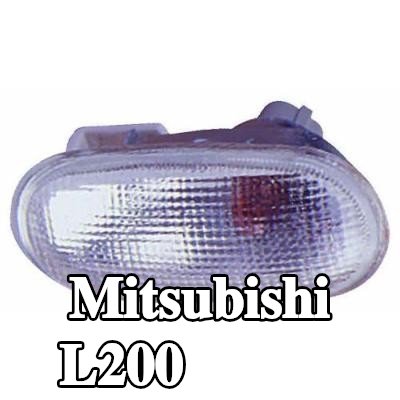 ABAKUS مؤشر جانبي كلا الجانبين, أبيض, مع لمبة — Mitsubishi L200