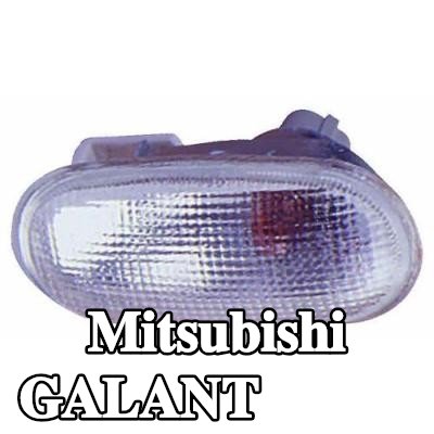 ABAKUS مؤشر جانبي كلا الجانبين, أبيض, مع لمبة — Mitsubishi Galant