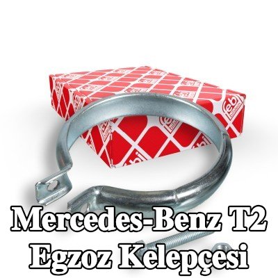 FEBI BILSTEIN Egzoz kelepçesi — Mercedes-Benz T2