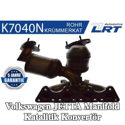 LRT Manifold Katalitik Konvertör — Volkswagen Jetta