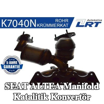 LRT Manifold Katalitik Konvertör — 2004 SEAT Altea