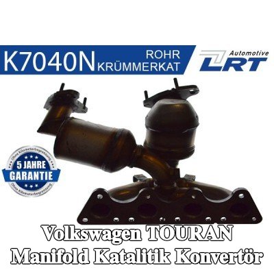 LRT Manifold Katalitik Konvertör — Volkswagen Touran