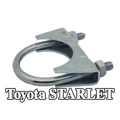 PLANET TECH مجموعة المشابك، نظام العادم — 1990 Toyota Starlet