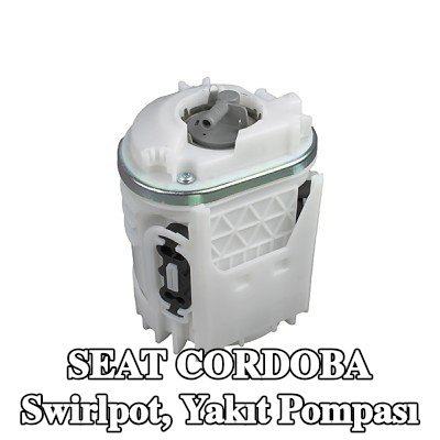 METZGER Swirlpot, yakıt pompası — 2000 SEAT Cordoba