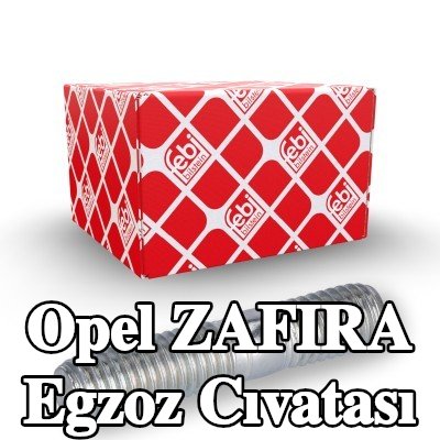 FEBI BILSTEIN Egzoz cıvatası — 2000 Opel Zafira