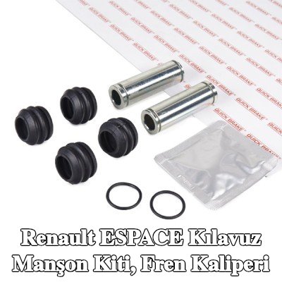 QUICK BRAKE Kılavuz manşon kiti, fren kaliperi — 1990 Renault Espace