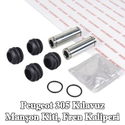 QUICK BRAKE Kılavuz manşon kiti, fren kaliperi — Peugeot 305