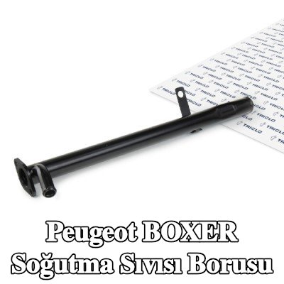 TRICLO Conasız/sızdırmazlık elemanı olmayan soğutma suyu borusu — 2002 Peugeot Boxer