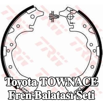TRW Fren Balatası Seti — Toyota Townace