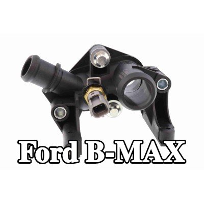 VEMO شفة سائل التبريد مع حشية/مانع تسرب, مع مسامير/براغي, مع جهاز استشعار — Ford B-max