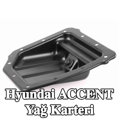 ACKOJA Yağ tahliye tapalı yağ karteri, contasız/sızdırmazlık elemanı olmadan — Hyundai Accent