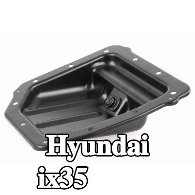 ACKOJA حوض الزيت مع سدادة تصريف الزيت, بدون حشية/مانع تسرب — Hyundai ix35
